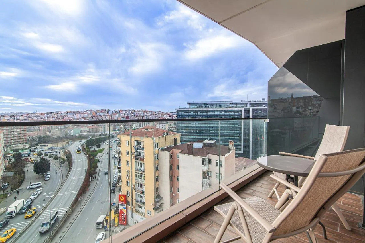 Apartmán Centrally Located Flat With Balcony In Beyoglu Istanbulská provincie